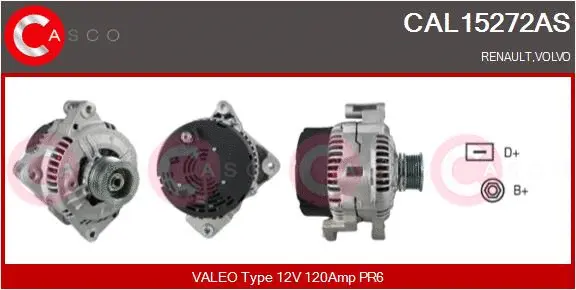 Alternator (CAL15272AS)