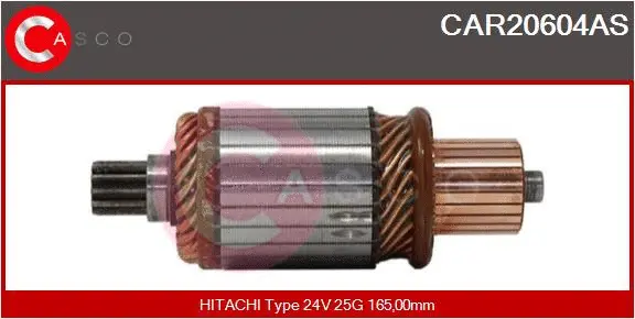 Armature, starter (CAR20604AS)