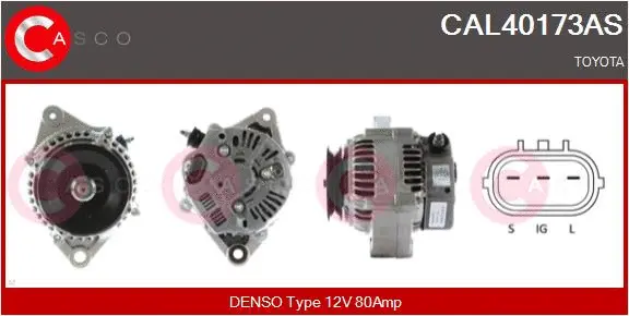 Alternator (CAL40173AS)