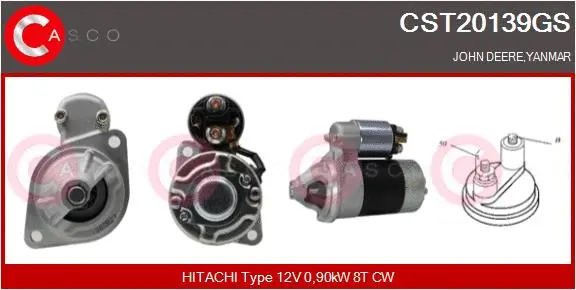 Starter (CST20139GS)