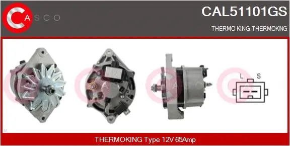 Alternator (CAL51101GS)