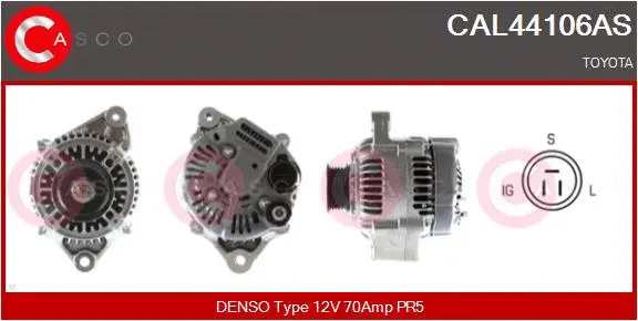 Alternator (CAL44106AS)
