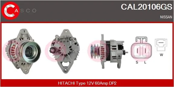 Alternator (CAL20106GS)