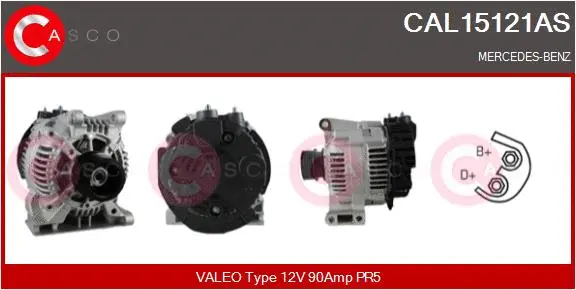Alternator (CAL15121AS)