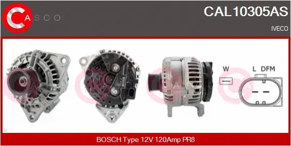 Alternator (CAL10305AS)