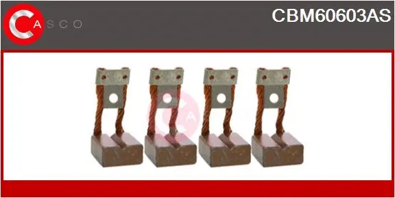 Carbon Brush, starter (CBM60603AS)