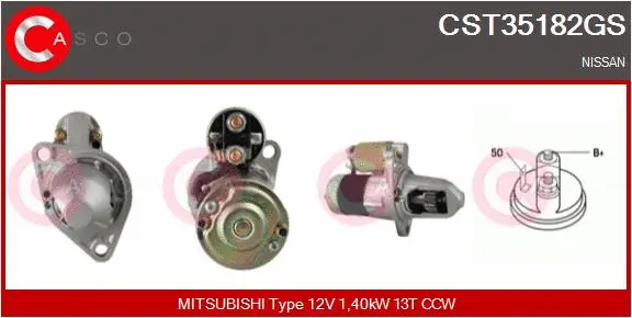 Starter (CST35182GS)