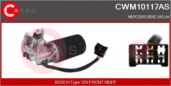 Wiper Motor (CWM10117AS)