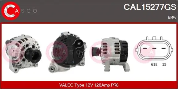 Alternator (CAL15277GS)