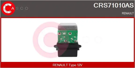 Resistor, interior blower (CRS71010AS)