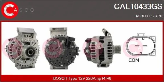 Alternator (CAL10433GS)