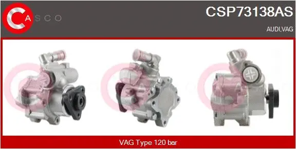 Hydraulic Pump, steering (CSP73138AS)