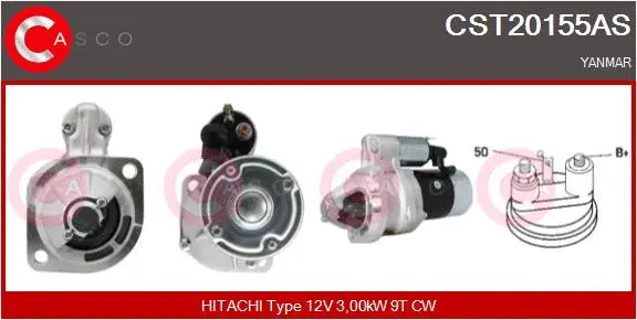 Starter (CST20155AS)