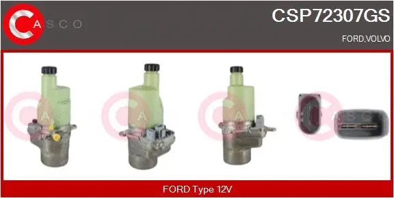 Hydraulic Pump, steering (CSP72307GS)