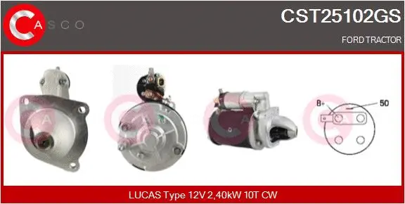 Starter (CST25102GS)