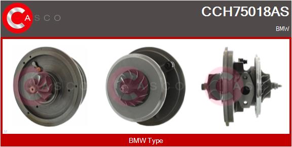 Core assembly, turbocharger (CCH75018AS)