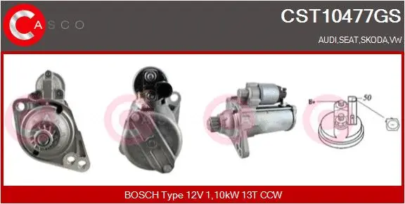 Starter (CST10477GS)