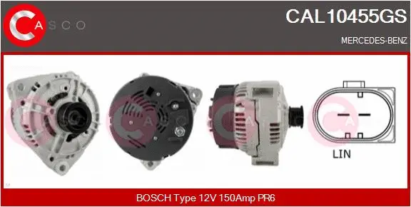 Alternator (CAL10455GS)