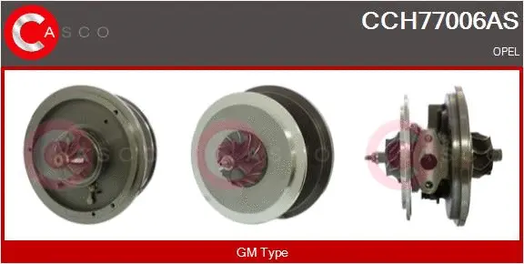 Core assembly, turbocharger (CCH77006AS)