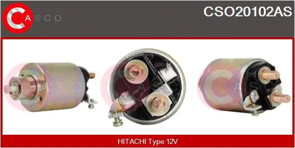 Solenoid Switch, starter (CSO20102AS)