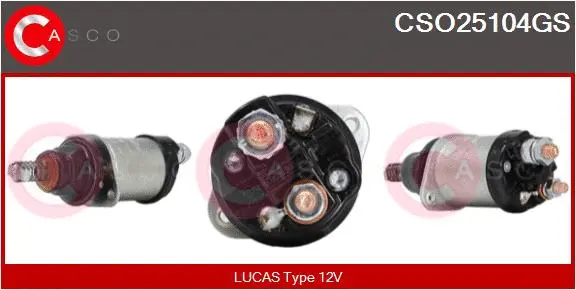 Solenoid Switch, starter (CSO25104GS)