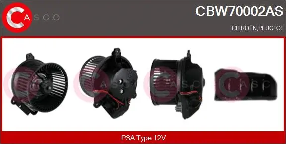 Interior Blower (CBW70002AS)