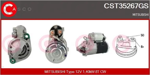 Starter (CST35267GS)