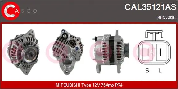 Alternator (CAL35121AS)