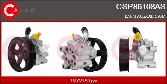 Hydraulic Pump, steering (CSP86108AS)