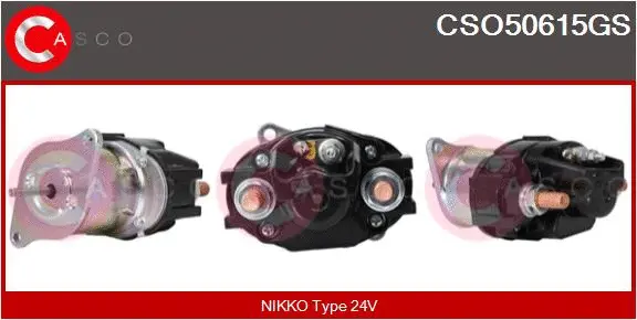 Solenoid Switch, starter (CSO50615GS)