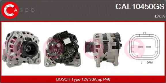 Alternator (CAL10450GS)