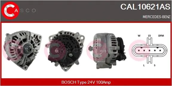 Alternator (CAL10621AS)