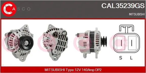 Alternator (CAL35239GS)