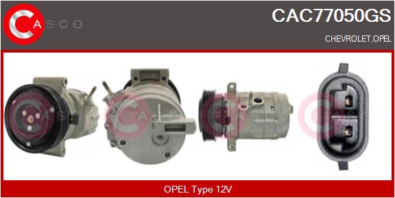 Compressor, air conditioning (CAC77050GS)