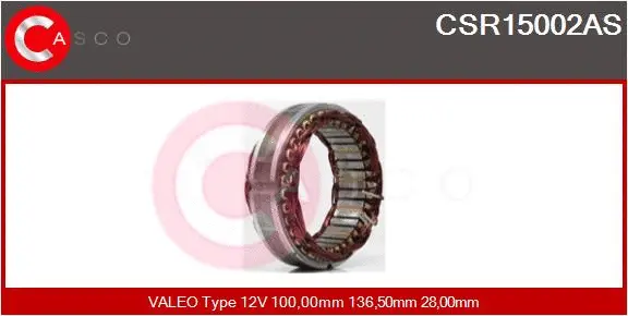 Stator, alternator (CSR15002AS)
