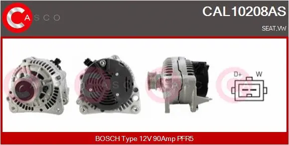 Alternator (CAL10208AS)
