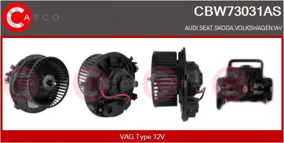 Interior Blower (CBW73031AS)