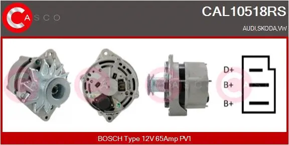 Alternator (CAL10518RS)