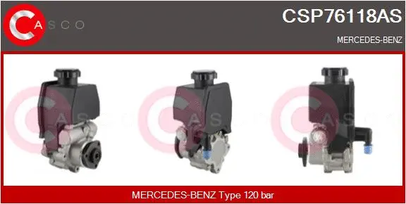 Hydraulic Pump, steering (CSP76118AS)