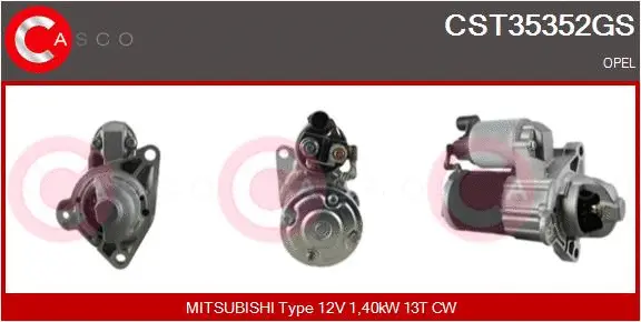 Starter (CST35352GS)