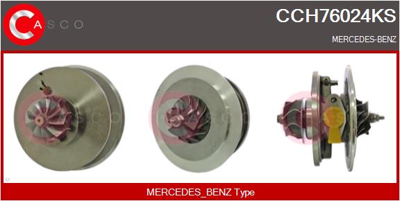 Core assembly, turbocharger (CCH76024KS)