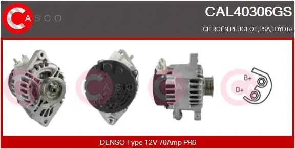 Alternator (CAL40306GS)