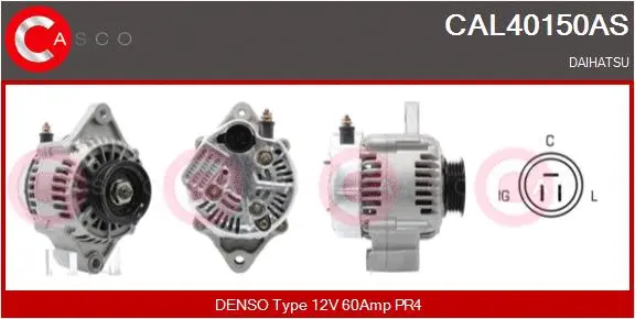 Alternator (CAL40150AS)