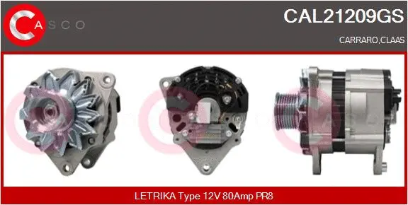 Alternator (CAL21209GS)