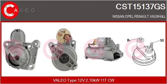 Starter (CST15137GS)