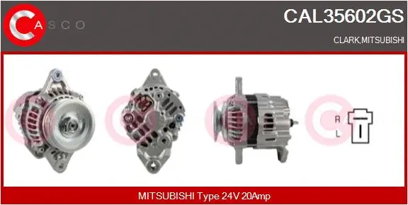 Alternator (CAL35602GS)