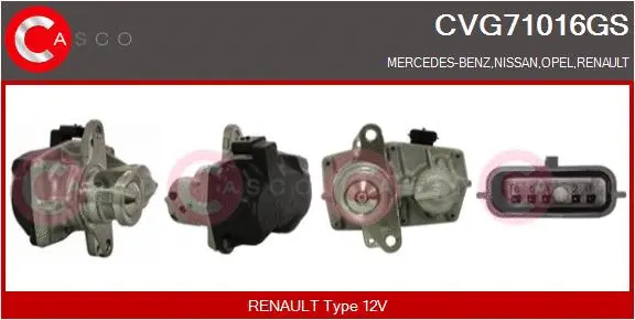 EGR Valve (CVG71016GS)