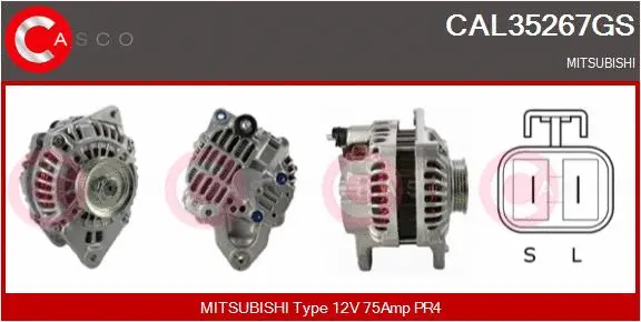 Alternator (CAL35267GS)