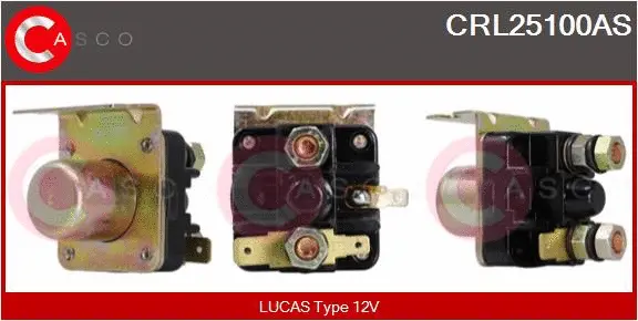 Relay, starter (CRL25100AS)