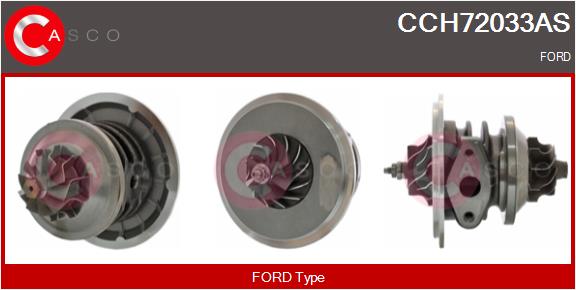 Core assembly, turbocharger (CCH72033AS)